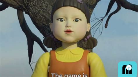 Squid game doll song .